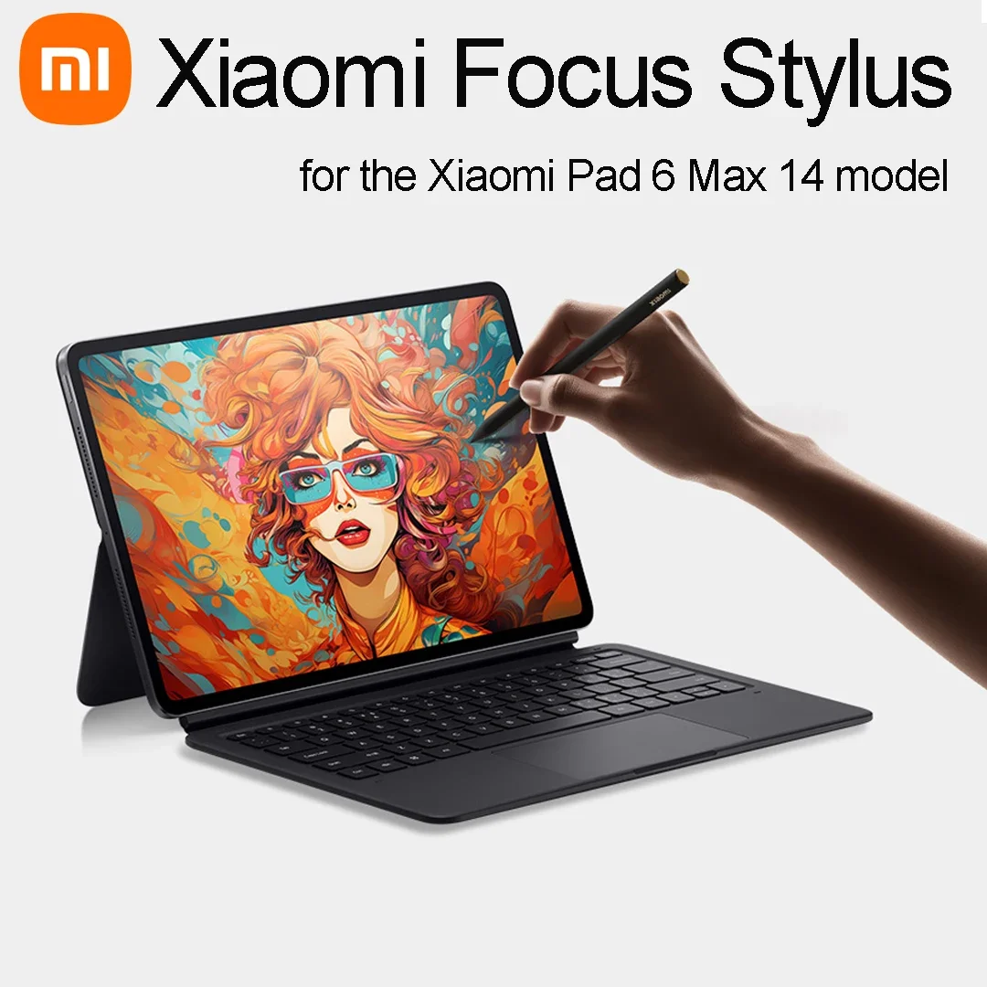 Xiaomi Focus Stylus Pen 8192 Level Pressure Draw Writing Antibacterial Screenshot Tablet Screen Touch Pen for Mi Pad 6 Max 14