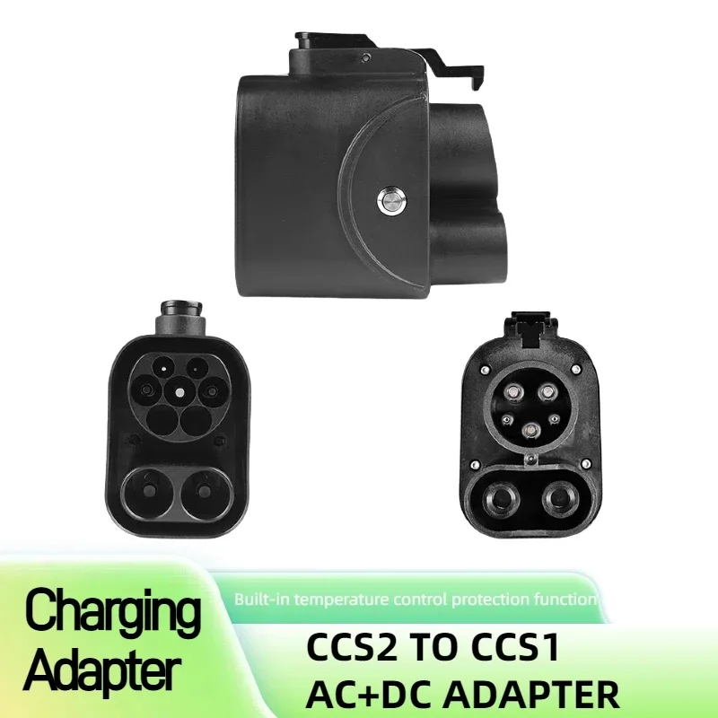 CCS2 to CCS1 Adapter From CCS2 Charger to CCS1 EV CCS2 to CCS1 Electric Vehicle Charger DC Fast Ev Charging Adapter