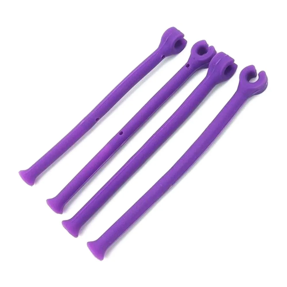 4Pcs/set Flexible Silicone Wine Fixed Rack Dishwasher Holder Wine Glass Holder Bar Kitchen Tools