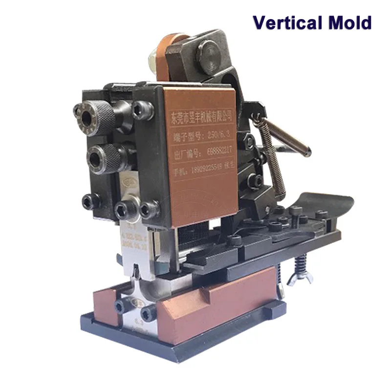Molde de prensado de terminales para Terminal de bajo ruido 1,5 T, Terminal completamente automático, máquina de prensado de cables automática de alta velocidad