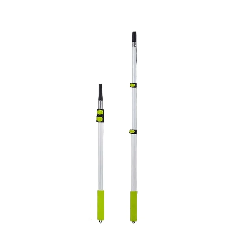 Telescopic Paint Roller Handle Adjustable Aluminum Stainless Steel Extension Rod for Latex Wall Painting