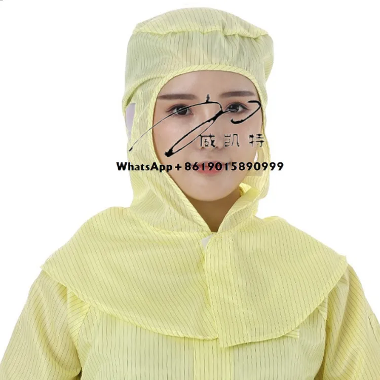 

ESD Shawl Hat/Blue Anti-static Dust Cap/Antiatatic Dust Clean Room Work Caps