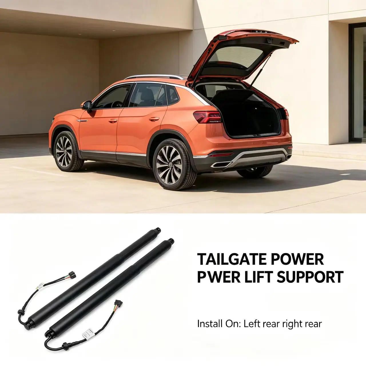 For BMW X7 G07 (1 PLUG) 2019- Tailgate Support Rod Rear Tailgate Strut Electric Support Struts 51249482803