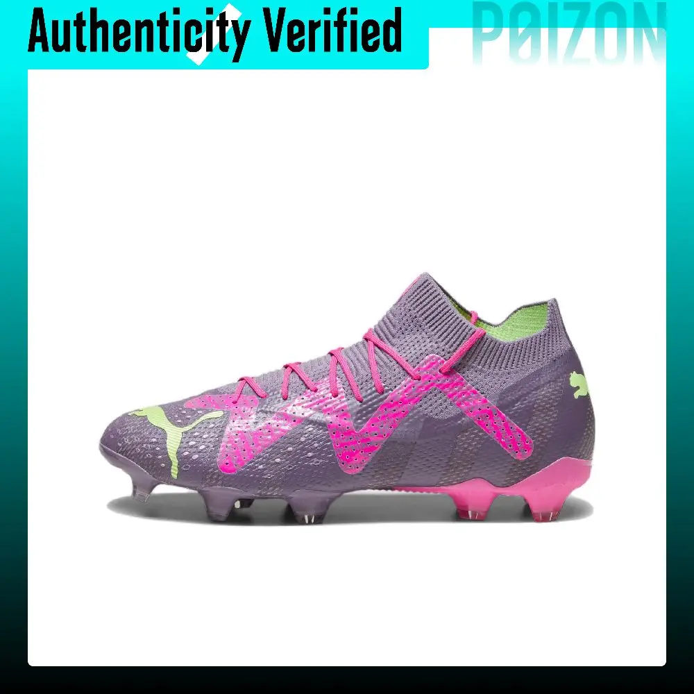 Zapatillas de fútbol PUMA Future Ultimate para hombre, de caña baja, color morado, modelo 107539-01.