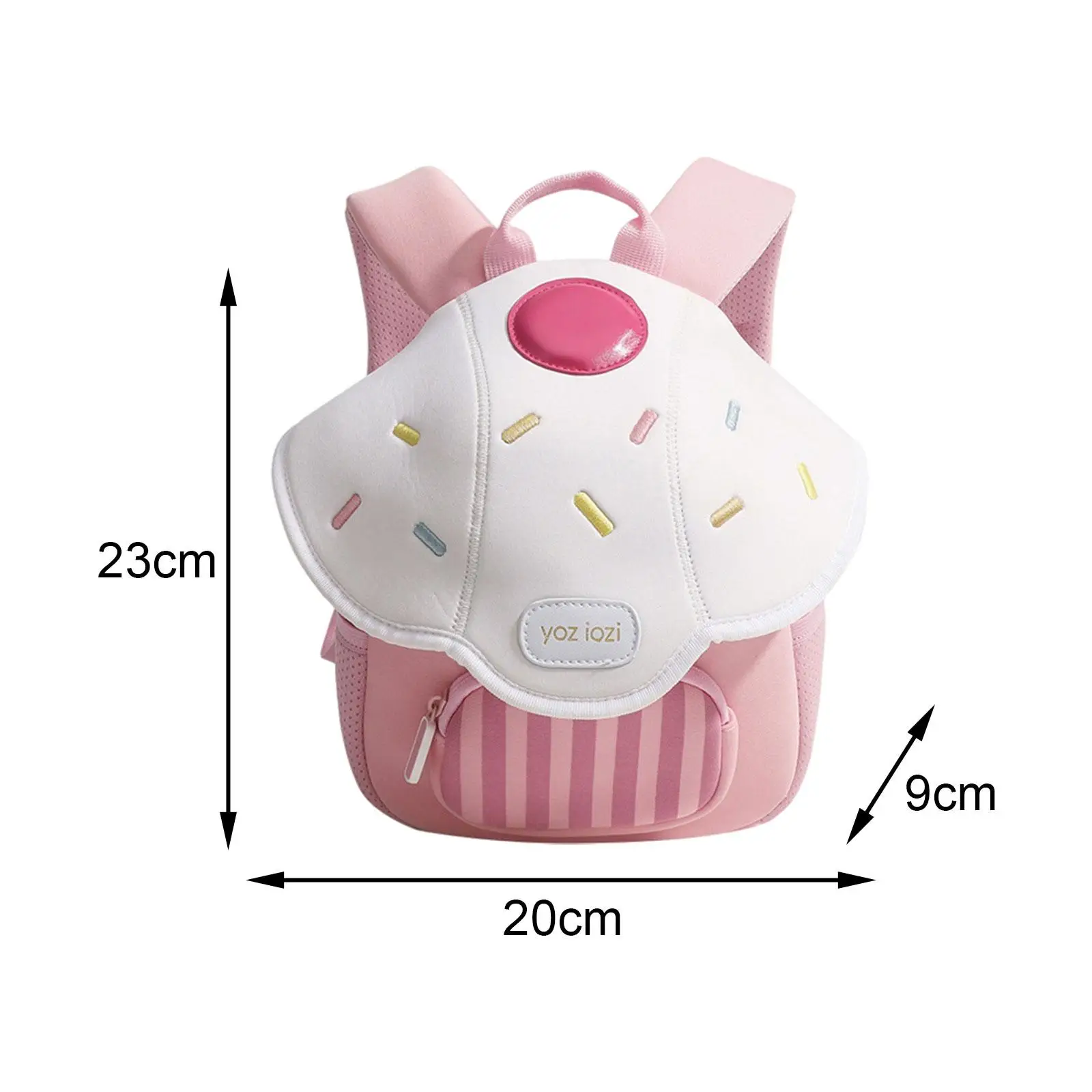 Cute Mushroom Backpack Fashion Large Capacity Preschool Gifts Funny Mini