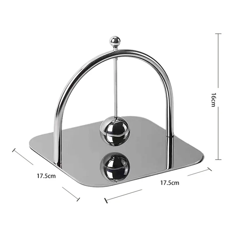 BAAG-soporte para servilletas con brazo ponderado, servilletero moderno, soporte cuadrado para encimera de cocina, mesa de comedor, Picnics