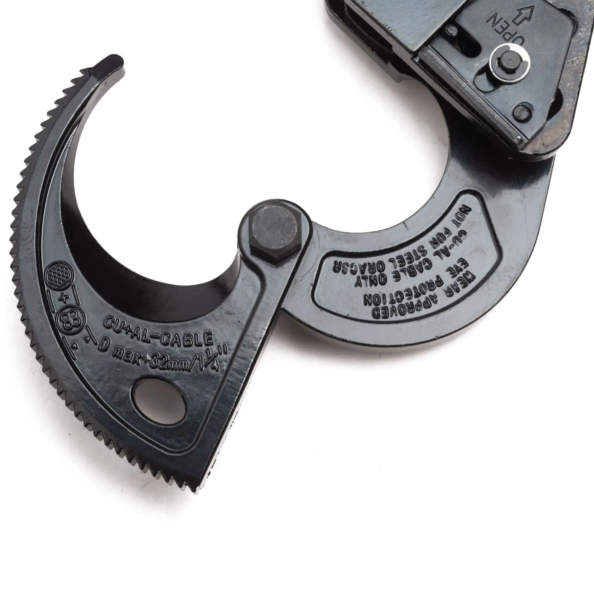 Hand Tool Pliers Ratchet Cable Cutter AWG 600MCM Ratcheting Wire Plier HS352A Cut Up To 240mm Multifunctional For Electrical