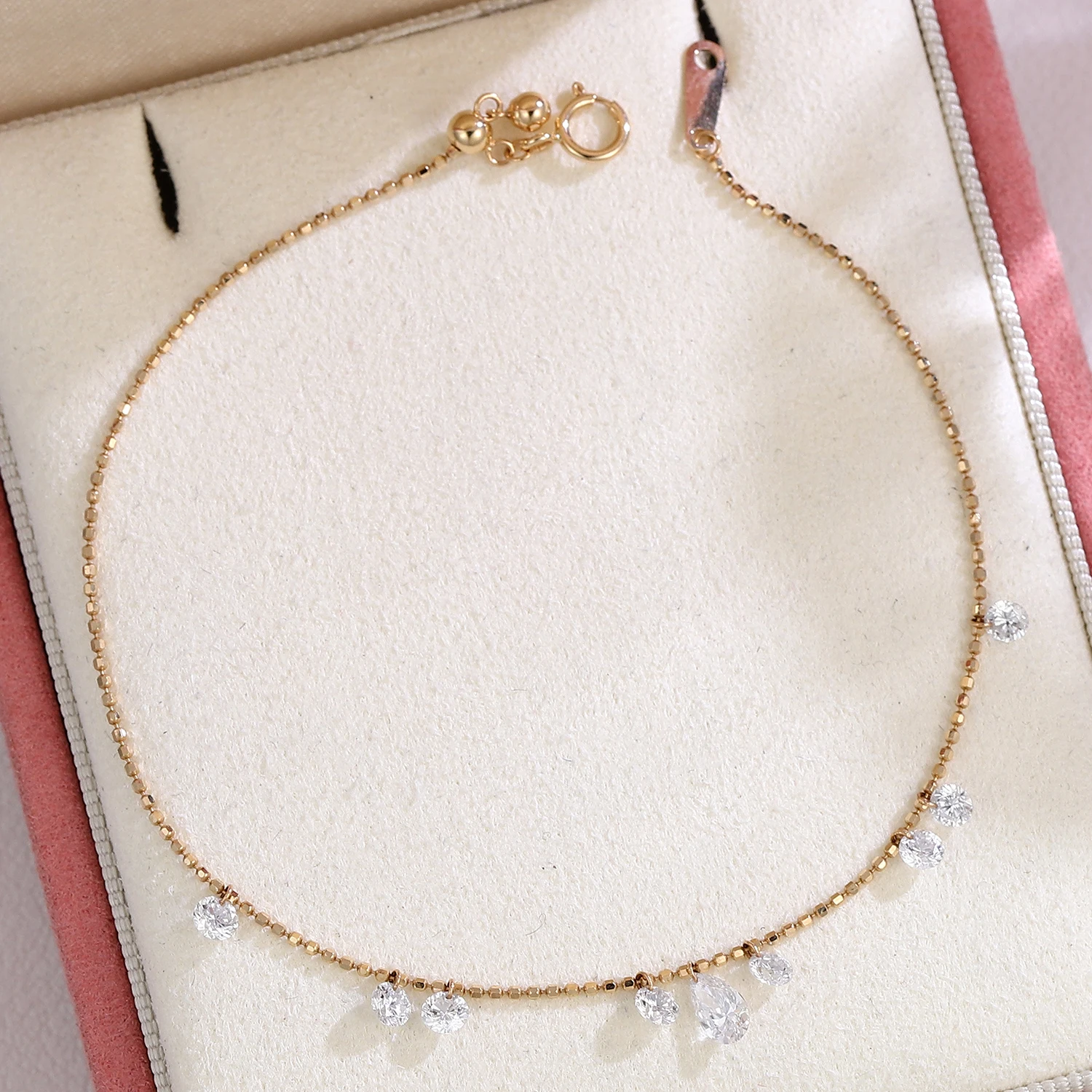 

Браслет с бриллиантами Provence Lab, 18-каратное золото, элегантный повседневный браслет для женщин, юбилей свадьбы, ювелирные изделия, рождественские подарки