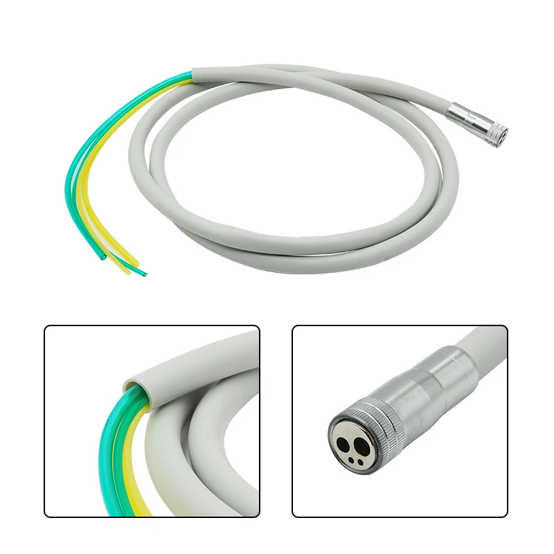 Dental Silicone Hose 4 Holes Cable Hose Tube for High Low Turbine Handpiece Motor Connector Dental Equipment