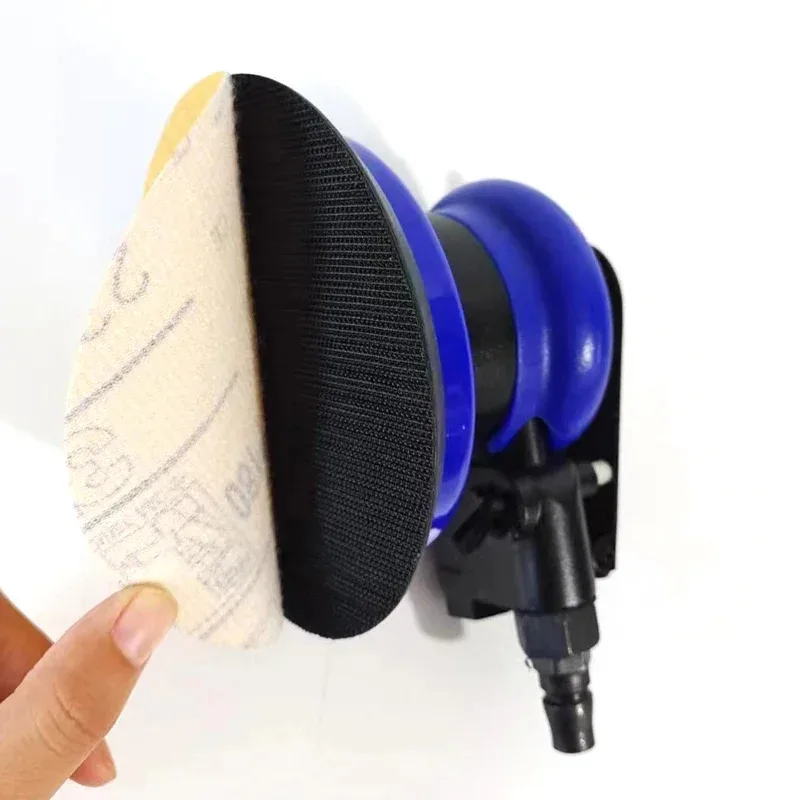 Pulidora y rectificadora excéntrica al vacío, lijadora neumática, amoladora de aire, máquina de papel de lija, 5 ", 125 mm