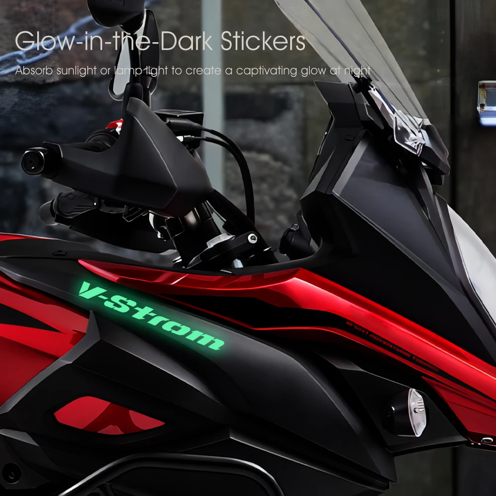 Motorcycle Stickers Decal for Suzuki V Strom 1050 XT Accessories VSTROM 250 650 1000 1050 V-Strom 250 SX 650 DL 650 XT 800 DE