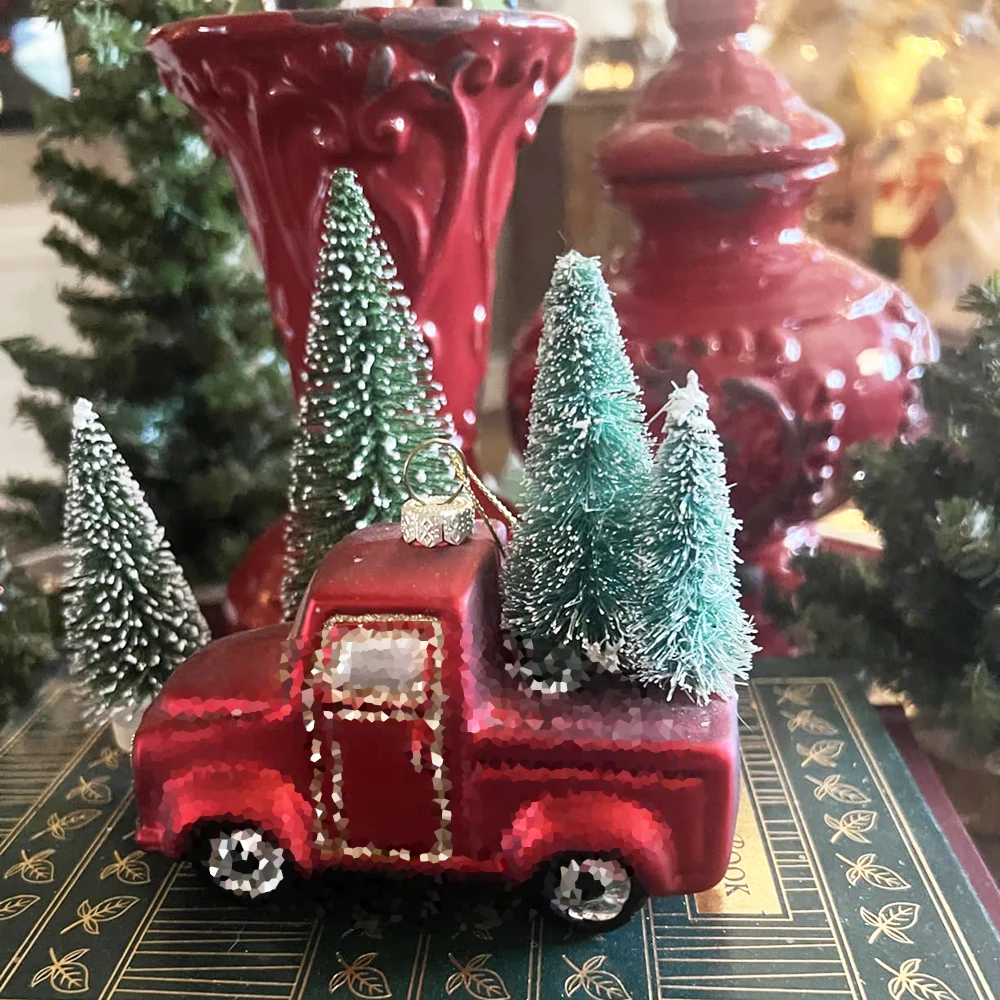 4/6 قطعة شجرة عيد الميلاد الصغيرة زينة عيد الميلاد الاصطناعي لتقوم بها بنفسك شجرة عيد الميلاد الصغيرة عيد الميلاد نافيداد السنة الجديدة ديكور للطاولات المنزلية