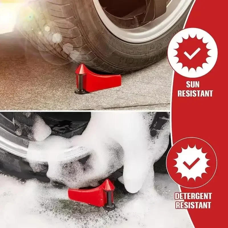 Car Wash Hose Guide Wheel Tire Wedge Anti Pinch Rolling System Automotive Detailing Tool for Accident Prevention Safety