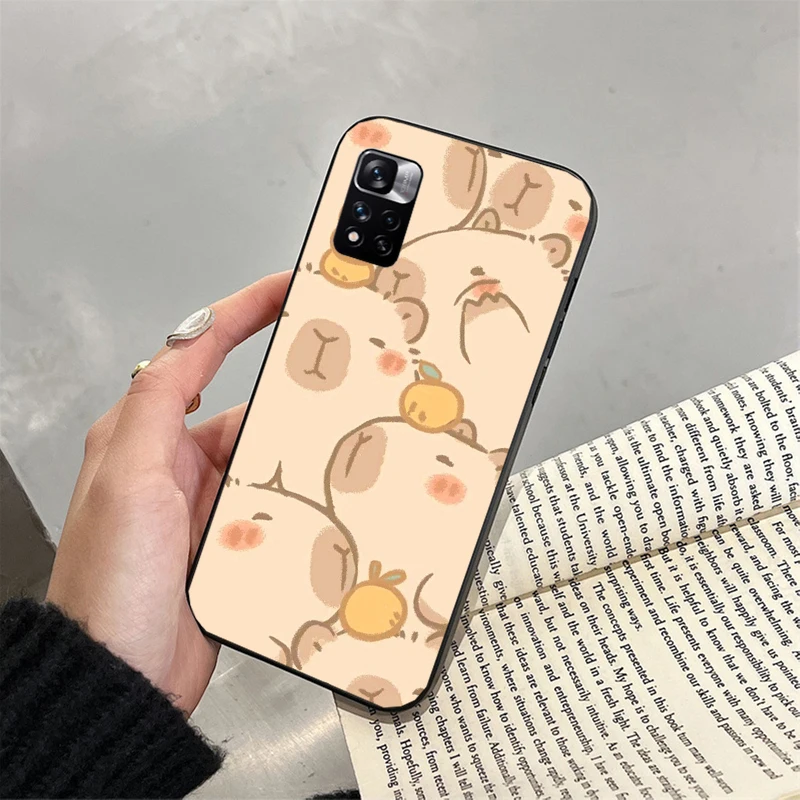

Cute bay Animal Dog Fro Pig Phone Case For Xiaomi Redmi note 13 12 Pro 11S 11 10 Pro 10S 12S Redmi 10 9C 13C