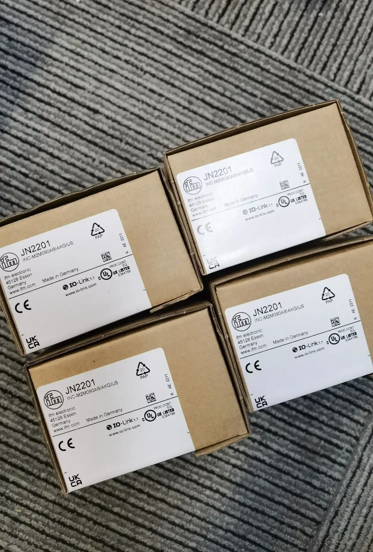 2026 Posted IFM Inclination Sensor JN2100 JN2101 NC-M2M090ABIAKG/US In Stock.