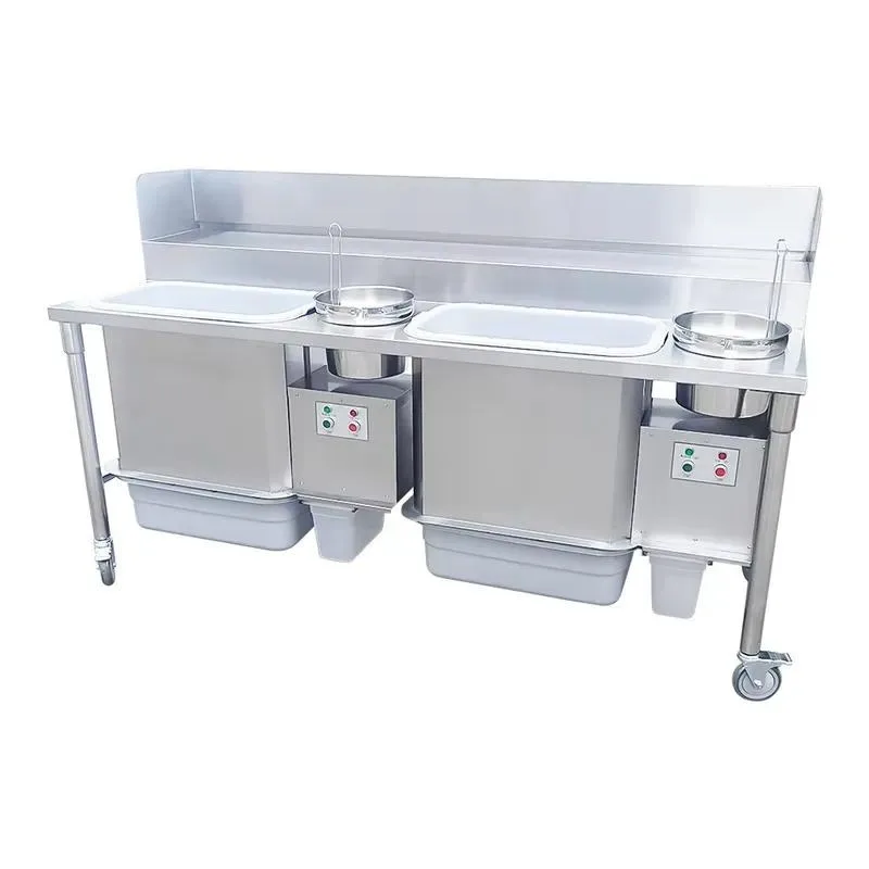 for Hot Selling Automatic Electric Chicken Work Steel Table Fried Chicken Metal Bread Table