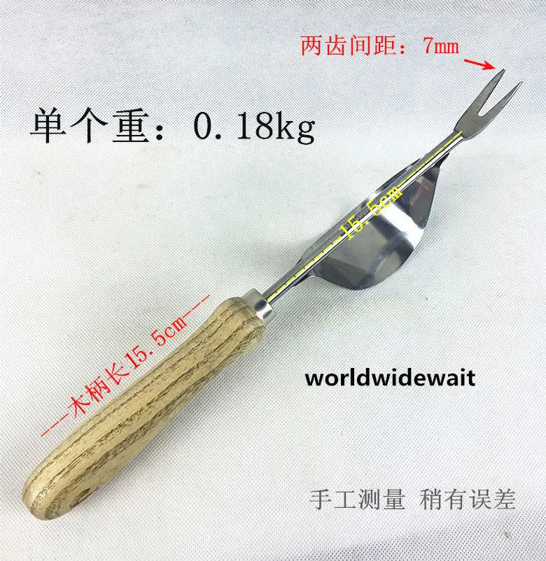 Stainless Steel Dig Root Device For Garden Plant Remove Grass & Pulling Seedling