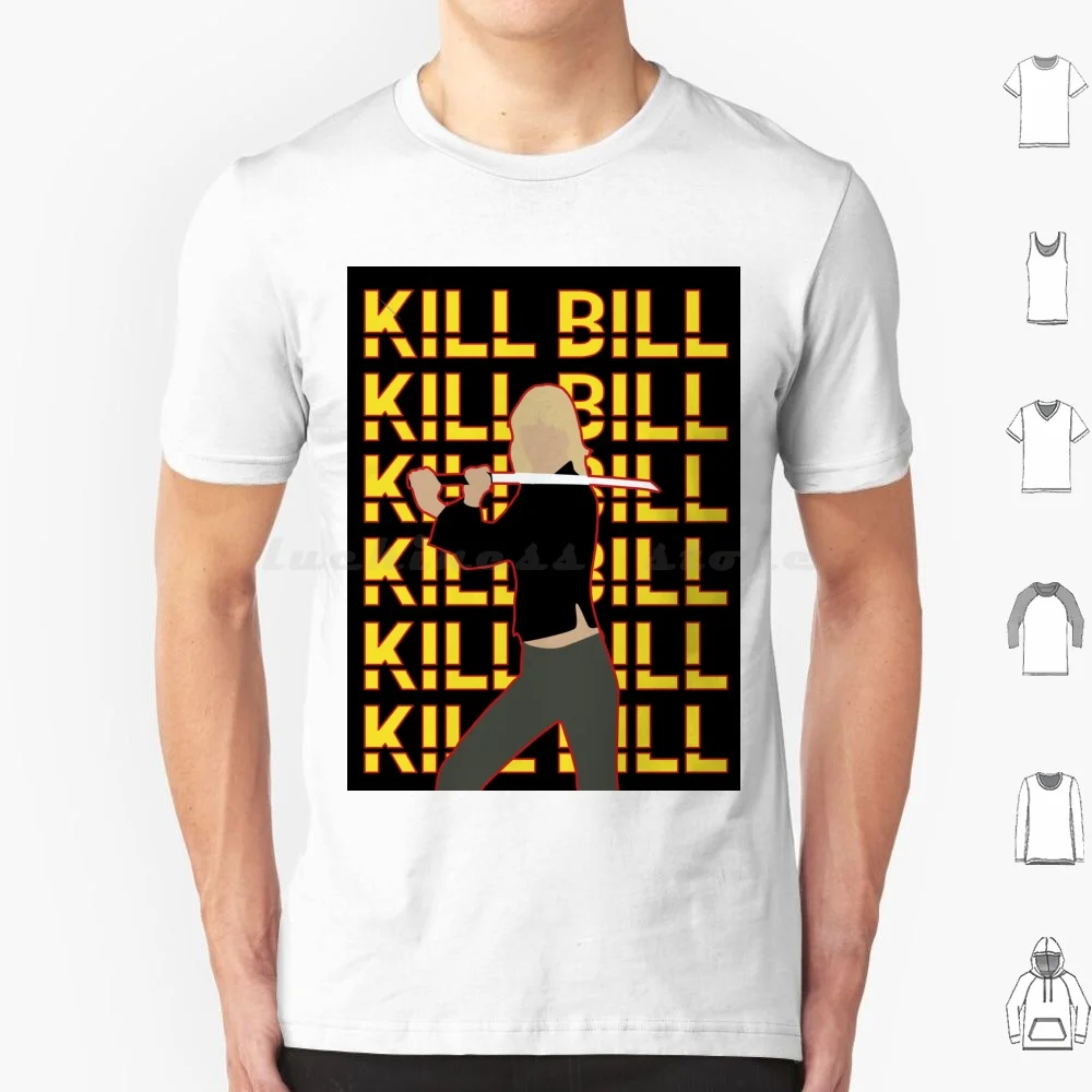 Kill Bill T Shirt Cotton Men Women DIY Print Kill Bill Tarantino Quentin Tarantino Pulp Fiction Movie Movies Uma Thurman Cinema