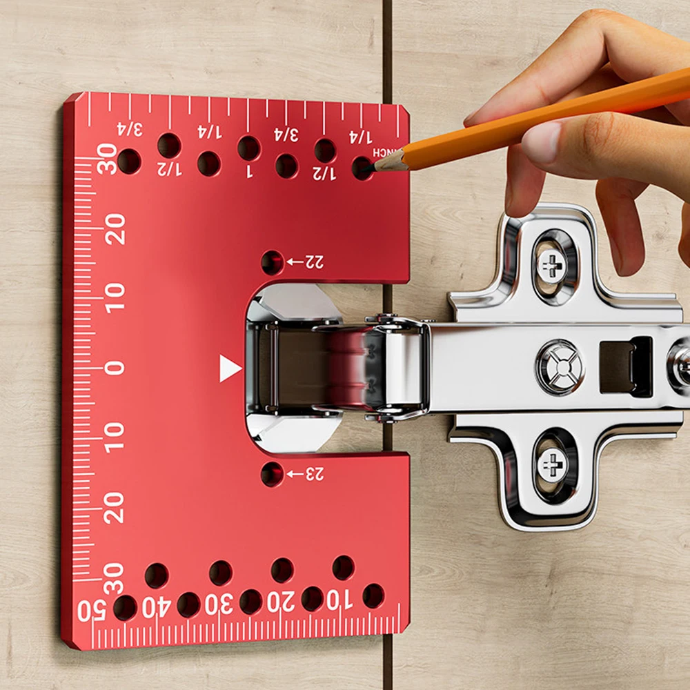 1Pc Magnetic Cabinet Door Hinge Spacer, 2mm Gaps Alignment Tool for Cabinet Door Quick Installation, for Perfect Doors Gaps