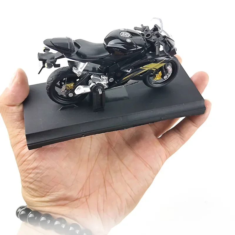 KaKBeir 1:18 Mini modello moto pressofuso tasca portatile dito Mountain bike veicolo collezione di simulazione giocattoli per bambini