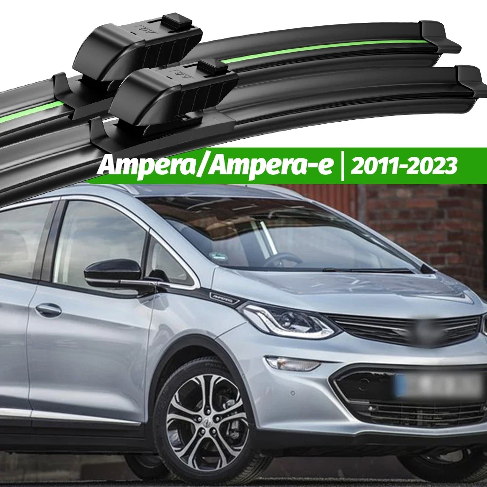 

For Opel Ampera Ampera-e 2011-2023 2pcs Front Windshield Wiper Blades 2012 2014 2016 2019 2020 Windscreen Window Accessories