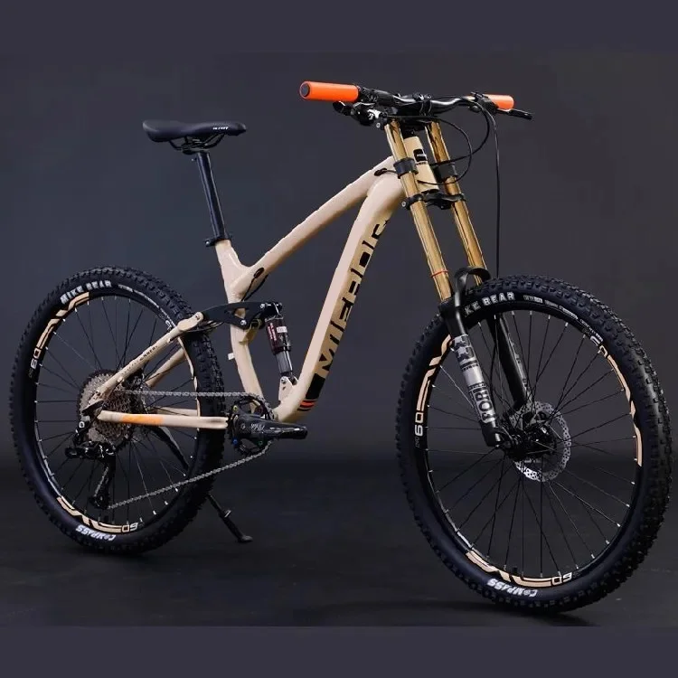 26 27.5 Inch Soft Tail Mountain Bike 11 Speed Double Damping Downhill DH Bicycle Aluminum  Alloy MTB for Adults Hydraulic Brake