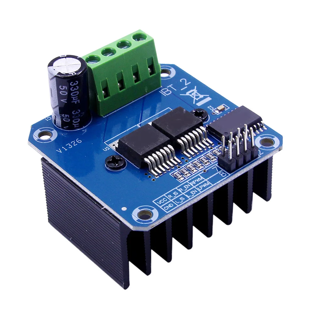 4Pcs BTS7960 43A High-Power Motor Driver Module/Smart Car Driver Module- For Arduino Current Limit Control