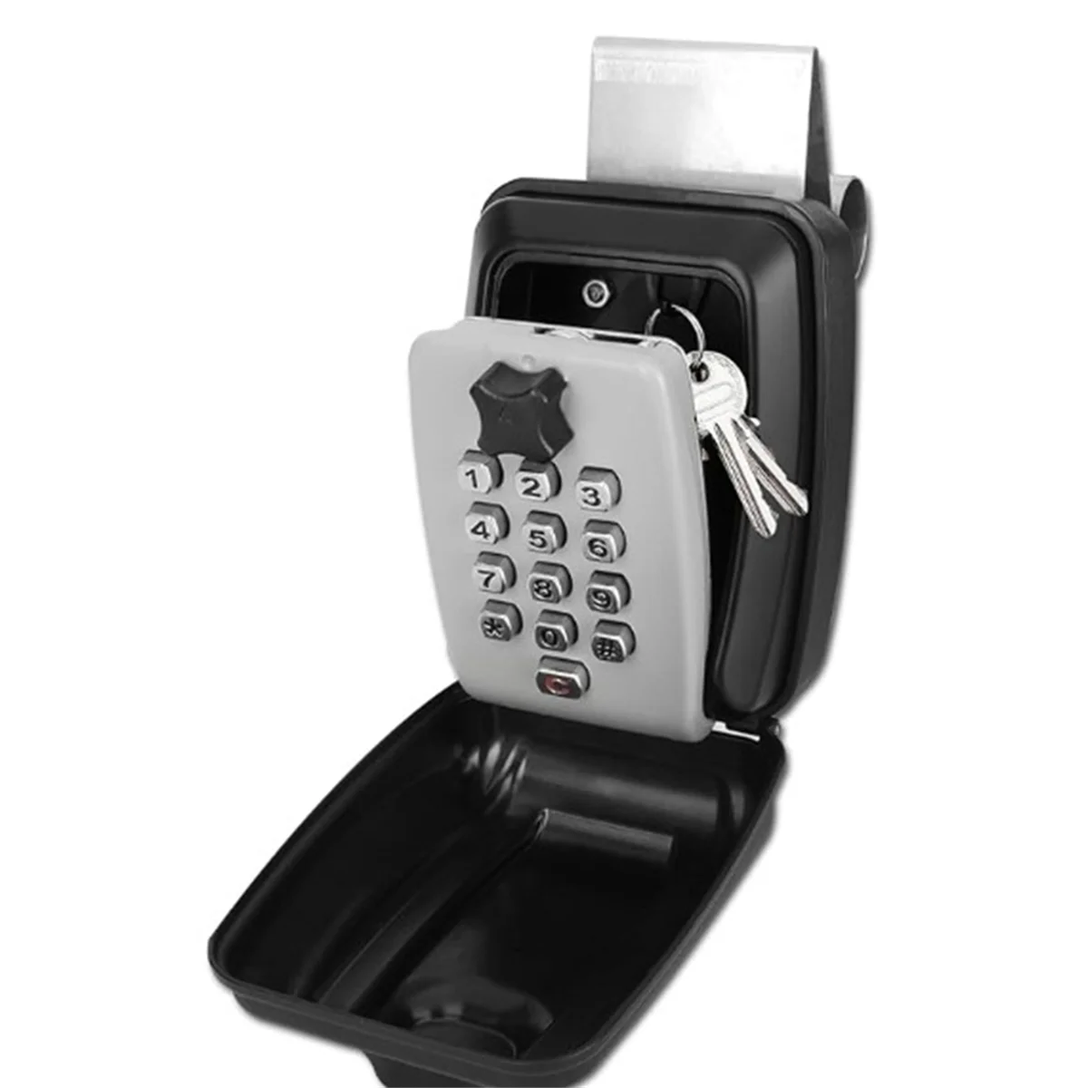 Y31A Auto Fenster Lock Box, Auto Key Lock Box, Auto Fenster Punch Button Lock Box, Auto Fenster Schlüssel Safe, für Carpooling, Turo