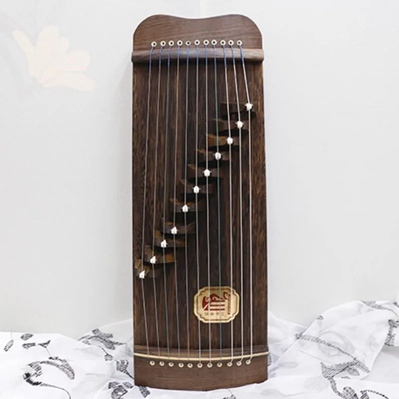 11 Strings Beginner Guzheng 50CM Performance Practice Zheng Adult Child Professional Small Guzheng Portable Stringed Instruments