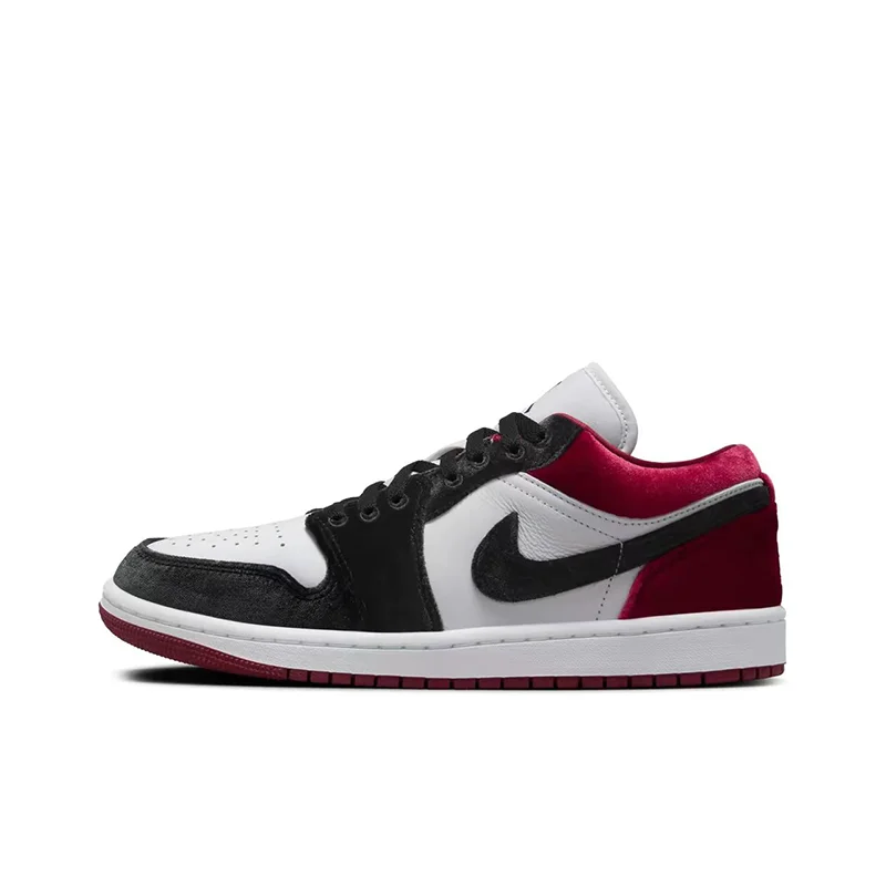 Jordan Air Jordan 1 Low Fashionable, Versatile, Anti slip, Durable, Low cut Retro Basketball Shoes for Men and Women