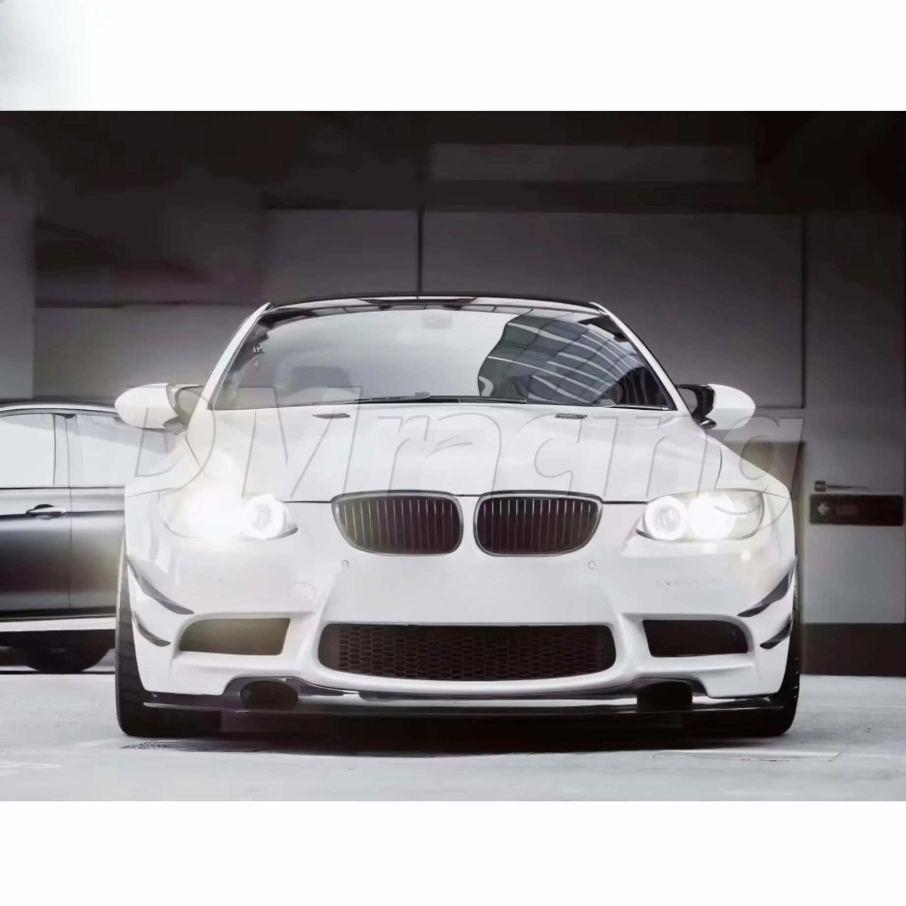 NewFor BMW 3 Series E92 E93 M3 2009-2013 Carbon Fiber Front Bumper Duck