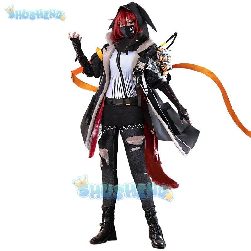 Arknights Crownslayer Cosplay Costume pour hommes et femmes, uniforme d'Halloween, carnaval, fête de Noël, vêtements de jeu