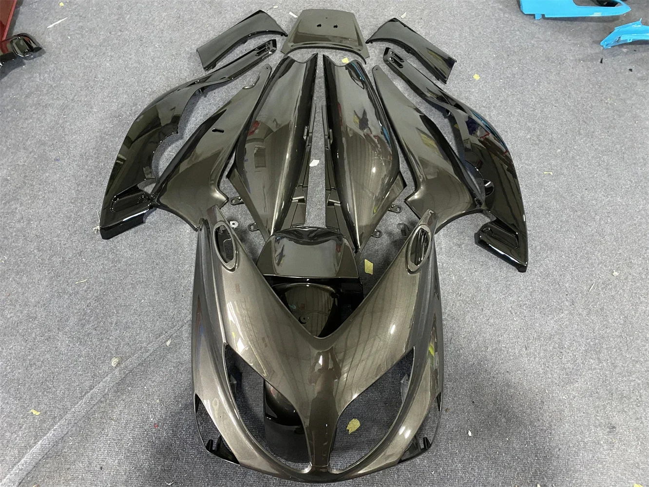 

/Injection Mold New ABS Fairings Kit Fit for YAMAHA Tmax 500 2001 2002 2003 2004 2005 2006 2007 Bodywork Set Black Gray