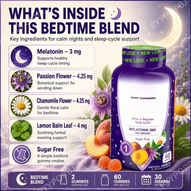 Sleep Gummies with Melatonin 3 - Melatonin Sleep Gummy recension och pris