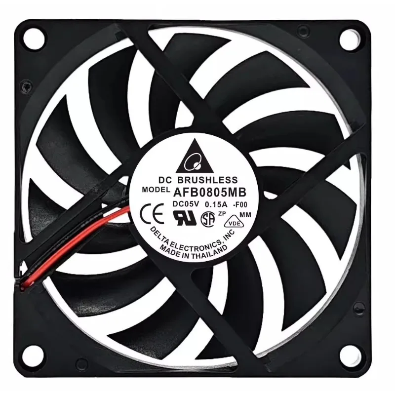 

Новый охлаждающий вентилятор для Delta AFB0805MB DC 5 В 0,15 А охлаждающий вентилятор 8010 80*80*10 мм