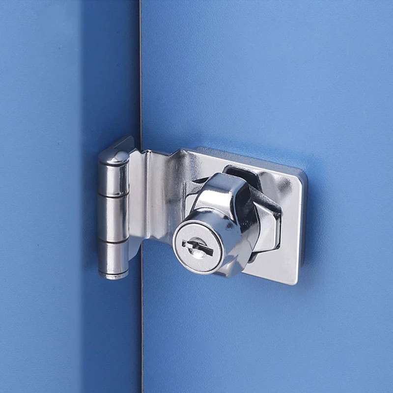 Punch-free With Lock Drawer Locks Letter Box Locker Double Door Cabinet Lock Office Cabinet Security Combination Lock