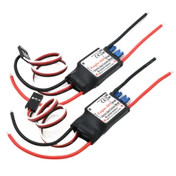 Controlador de velocidad Eagle 20A/30A 2-3S cepillado ESC 5V/1A BEC 2kHz PWM para RC 370 380 390 280 270 juguetes de avión (Hobbywing Eagle)