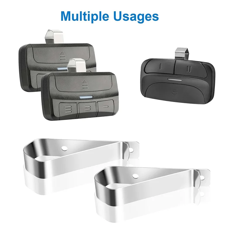 HHTL 6Pcs Garage Door Opener Clips,Garage Door Remote Opener Replacement Garage Door Remote Opener Suitable For 29B137