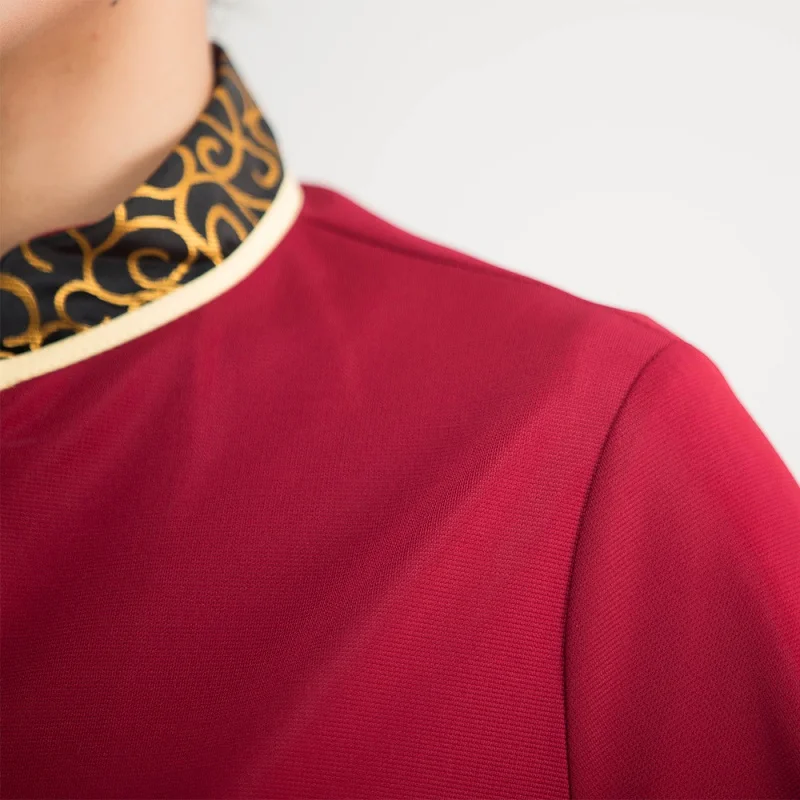 Long Sleeve Hotel Work Clothes, Tea House, Garçom, Catering, Outono e Inverno Restaurant Clothing List