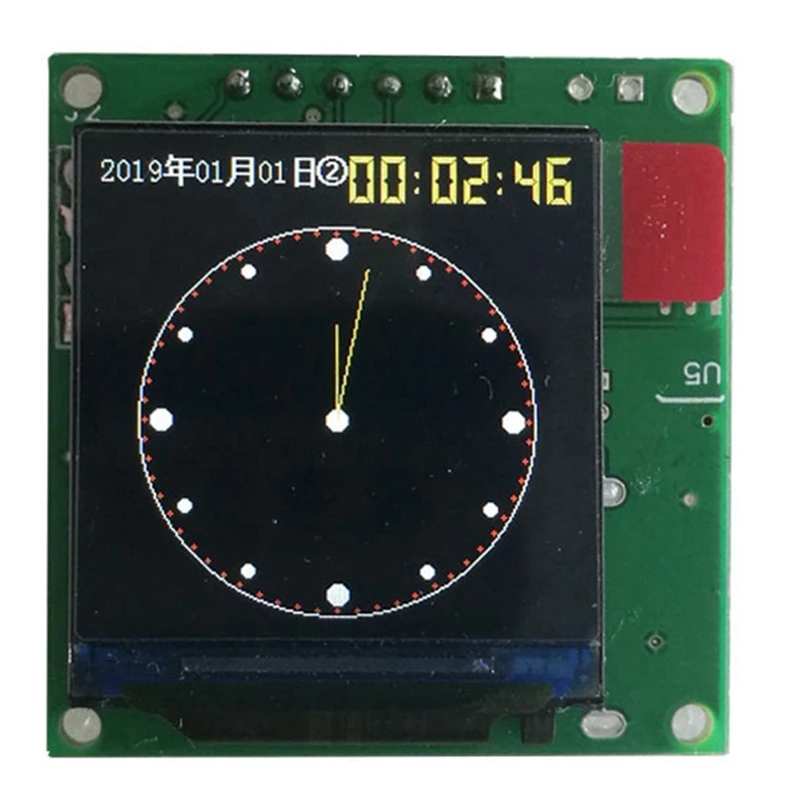 Music Spectrum Display Module 1.3 Inch LCD MP3 Power Amplifier Audio Level Indicator Rhythm Balanced VU METER Module