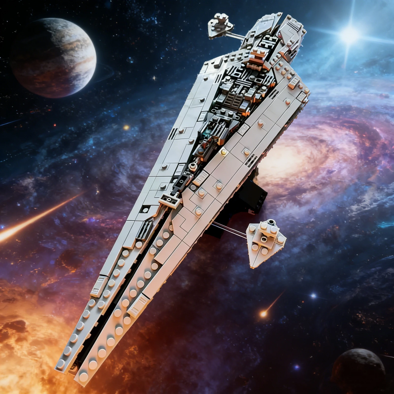 

Executor Super Star Destroyer BuildingBlocks MOC Assemble Bricks Spaceship Toy GiftFor Children Adult