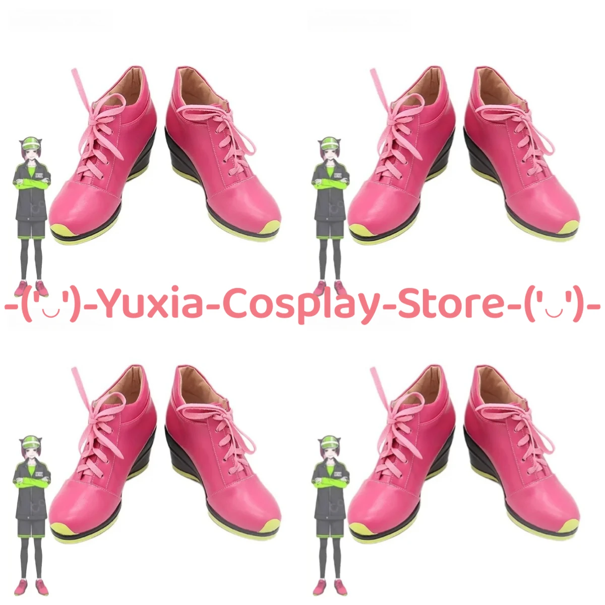 

Yuxiacosplay! Twisted Wonderland Lilia Vanrouge Cosplay Shoes Game Character PU Leather Boots Halloween Carnival Party Costume