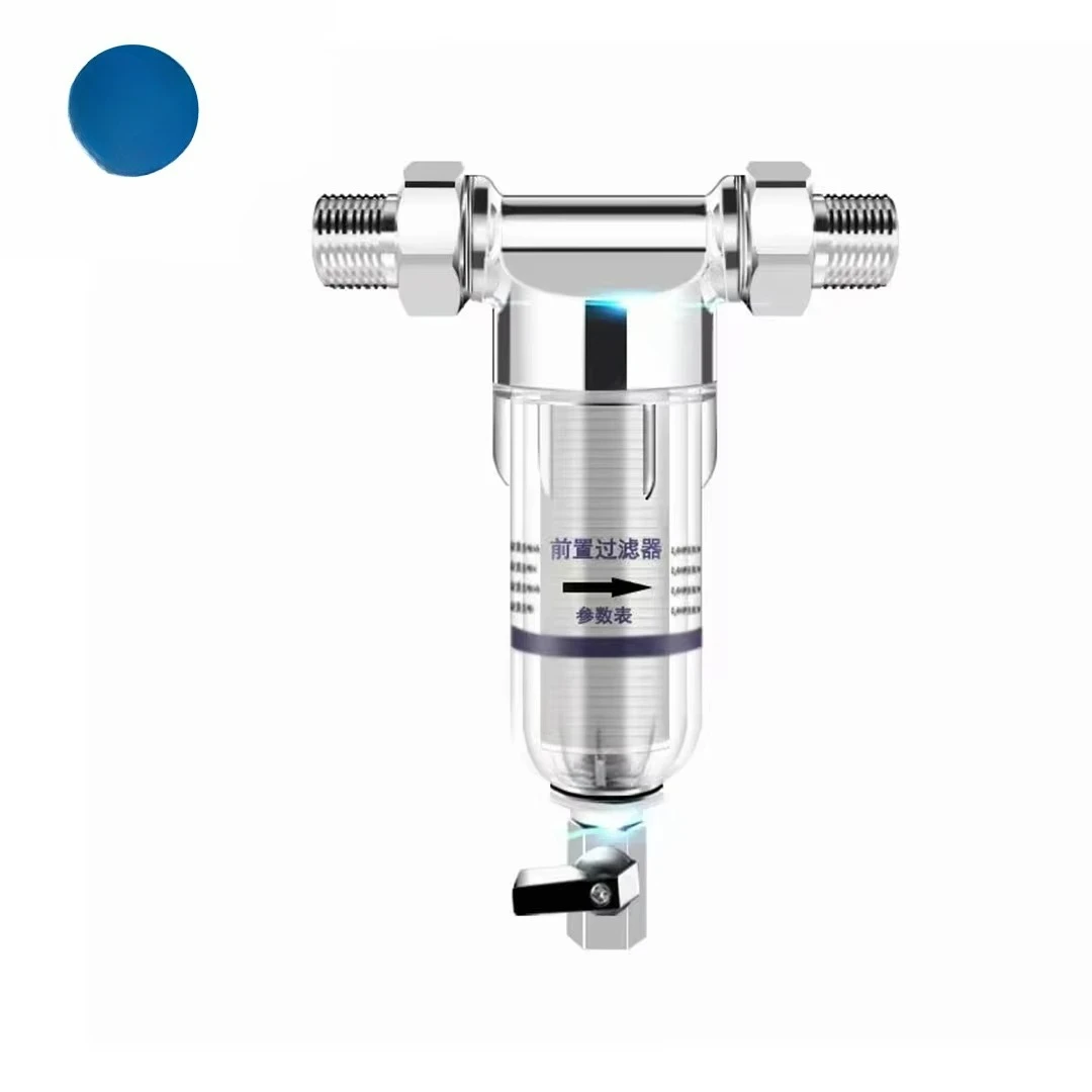 NSF Best Automatic Large Prefilter Stainless Steel Screen Front Water Purifier Sediment Treatment Filters for Household Car Use