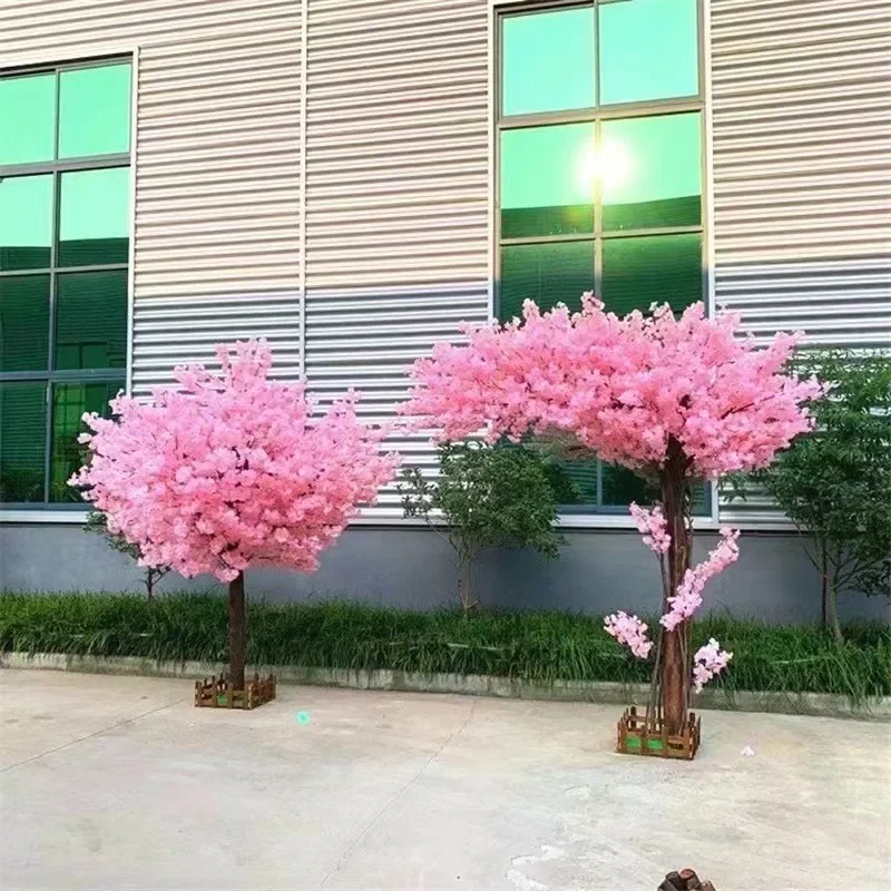 Simulation Cherry Blossom Tree Fake Peach Blossom Tree Large Plant Encryption Simulation Cherry Blossom Tree Shopping Mall