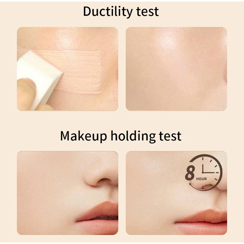Marke Long Lasting Makeup Foundation Oil Control Concealer Sunscreen Spf50+ Isolation Face Brightening Moisturizing Facial Makeup