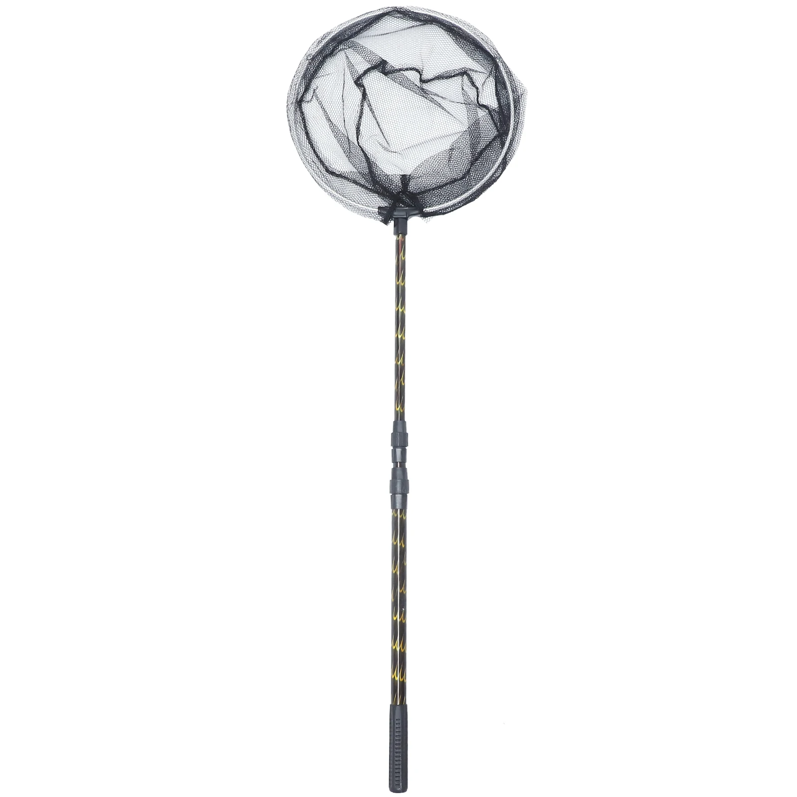

Telescopic Fishing Net 3 Sections 1.5m Extendable Net Head 35cm Aluminum Frame Foldable Fishing Supplies Stream River