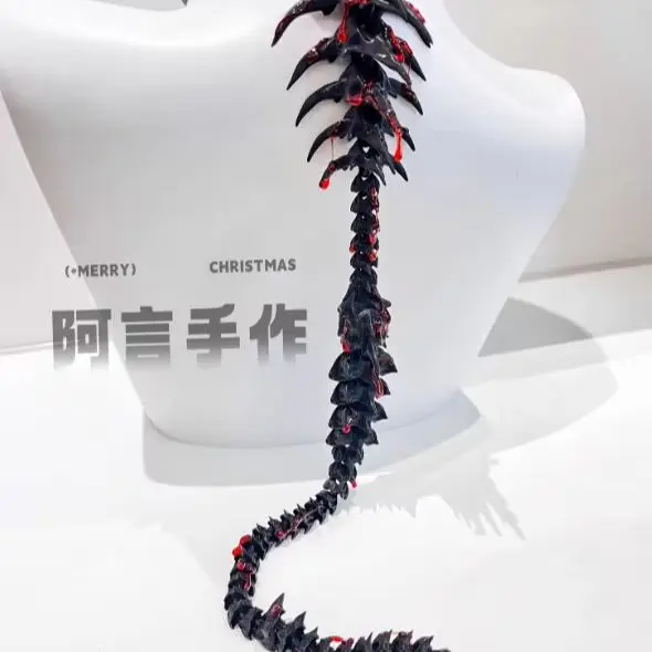 

The Spiny Spine Necklace in The Neo-Gothic Style Is A Jewelry Accessory for Men and Women Christmas and New Year Flower Gift