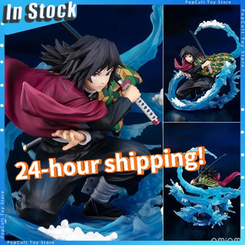 

24-часовая доставка Demon Slayer Zero Фигурка Tomioka Giyuu Аниме Фигурка Коллекция ПВХ Модель Kimetsu No Yaiba Кукла Подарочные игрушки