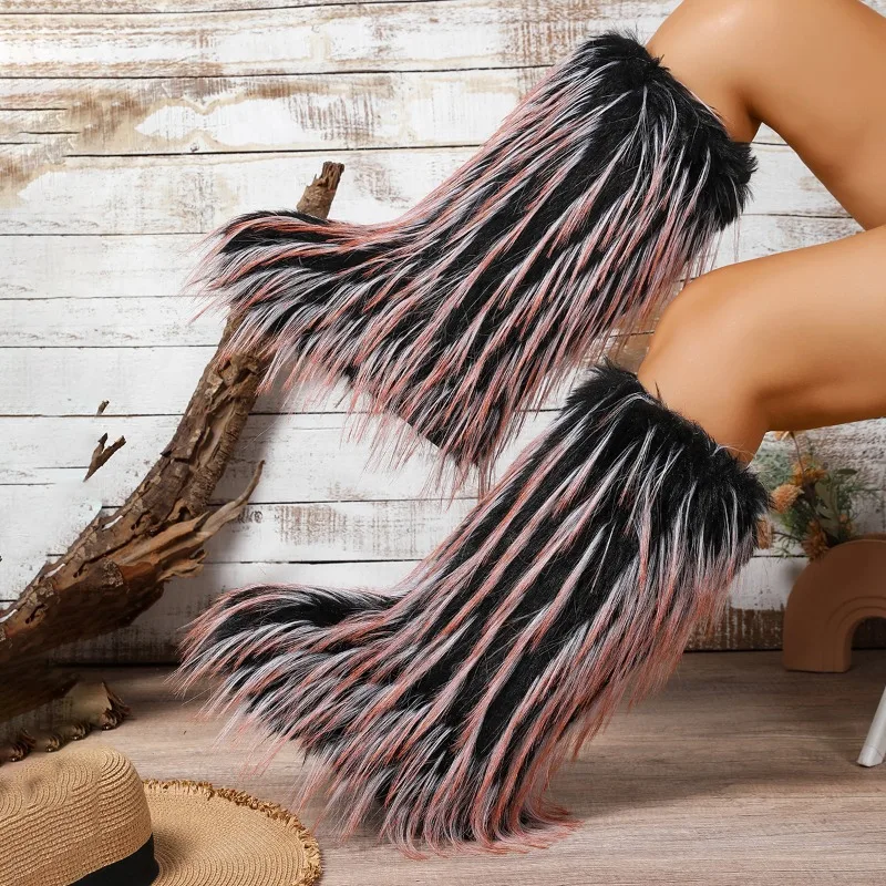 Flannel Mid Heel Fl… - image