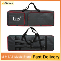 IRIN 61 Key Electronic Keyboard Bag Checkered Cloth 10mm Thick Filling Case for Electronic Organ Durable Gig Bag